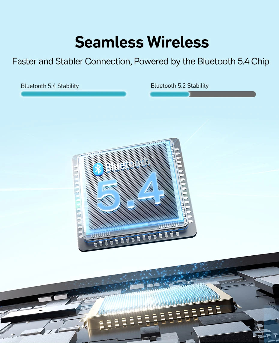 Baseus Bowie MC1 Ear Clip Wireless Earphones Bluetooth 5.4 Open-Ear Headphones Clip-On Sports Earbuds  IP57 Waterproof AI-Bass